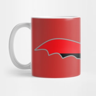 Polyamory Pride Flag: Halloween Bat Mug